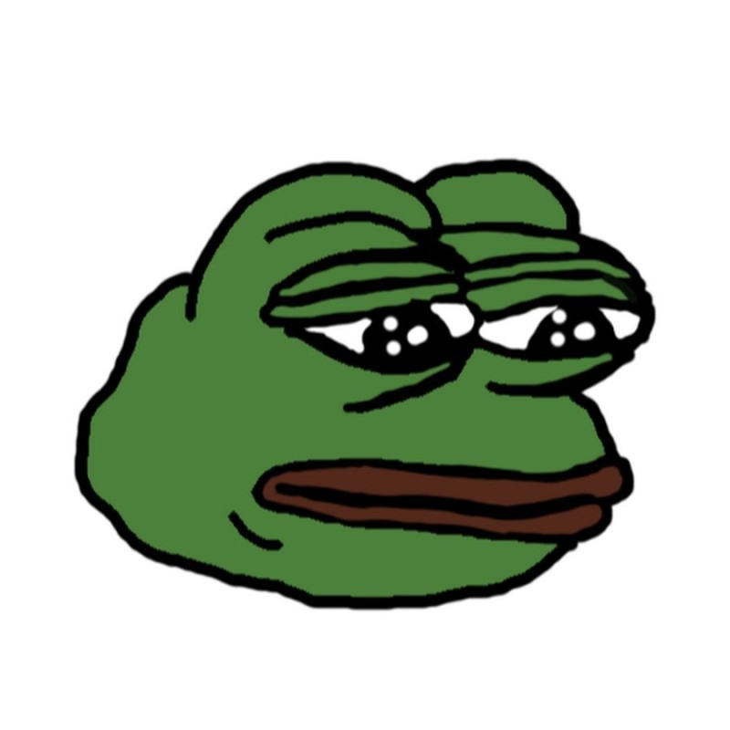 Create meme: frog Pepe, Pepe the frog is crying, Pepe the sad frog