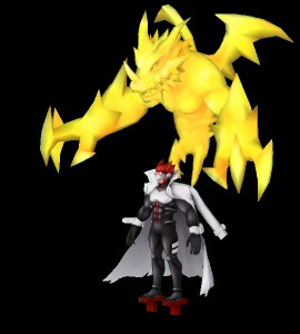 Создать мем: gankoomon dmo, Digimon Frontier, драк анвенджер драгон нест