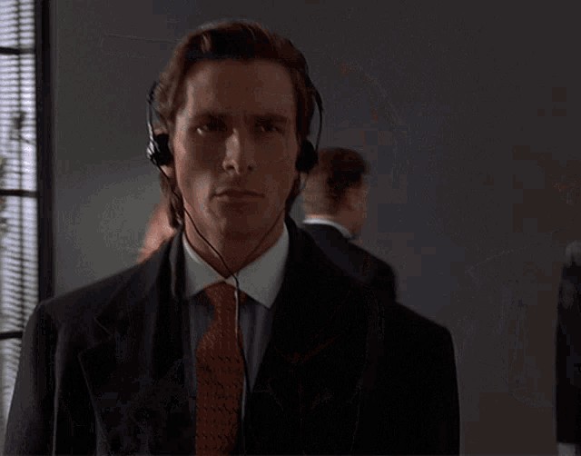 Create meme: bateman, Patrick Bateman, Twitter 