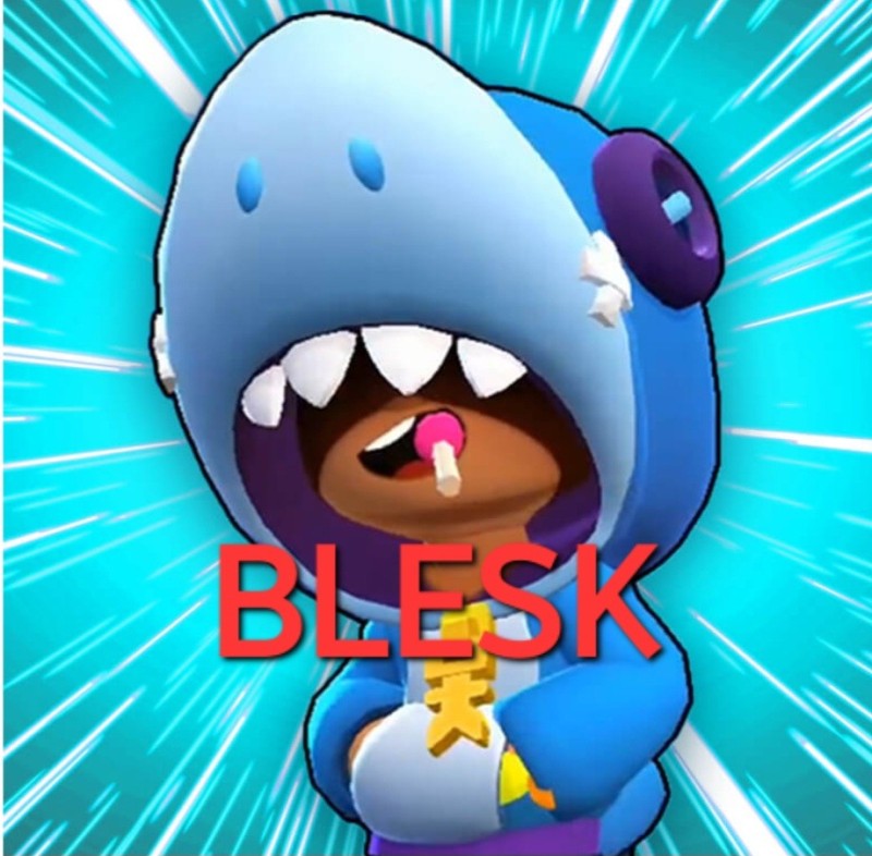 Create meme: Leon shark brawl, brawl stars, in brawl stars