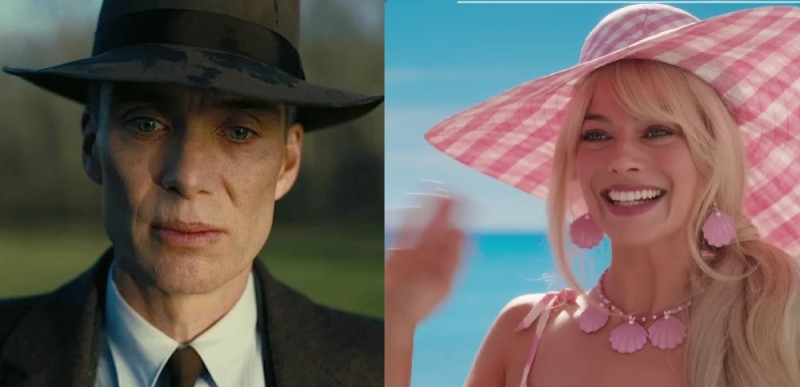 Create meme: barbie trailer, Cillian Murphy's peaky blinders, oppenheimer killian Murphy