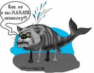 Создать мем: кот, Чудо-Юдо рыба-кiт