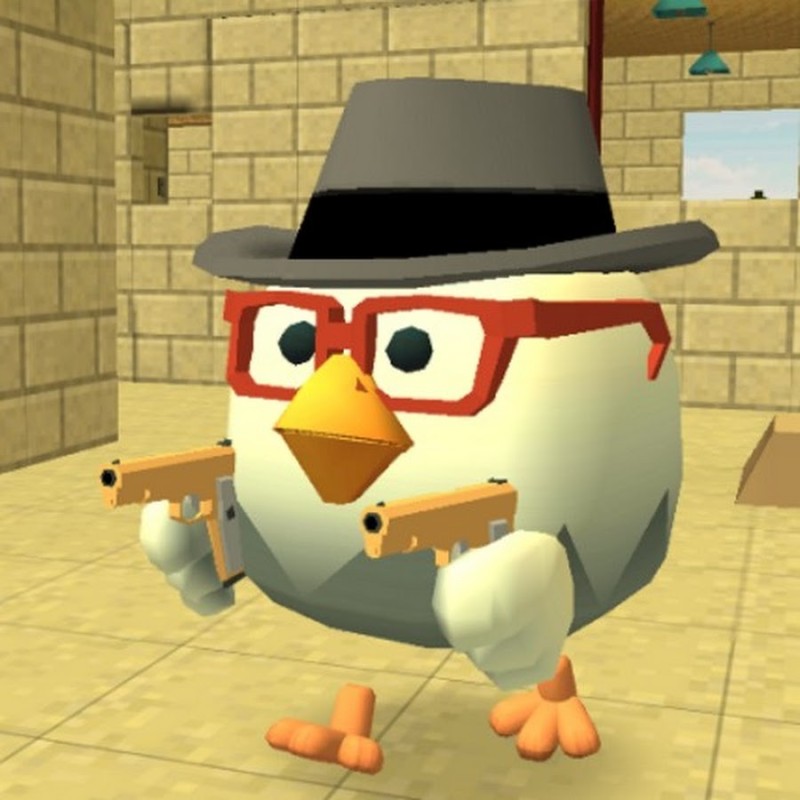 Создать мем: чикен ган 1 0 3, чикен ган exe, chicken gun