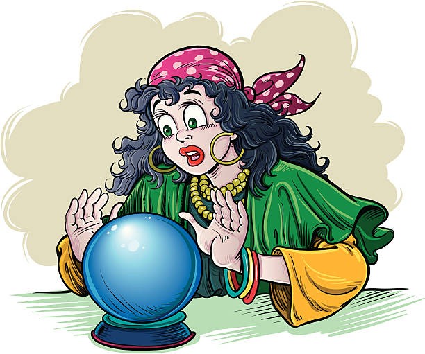 Create meme: fortune teller's ball, cartoon fortune tellers, fortune teller game online