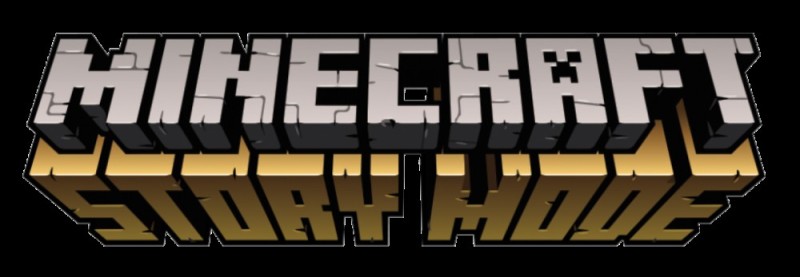 Create meme: minecraft logo, minecraft logo, minecraft story mode game logo