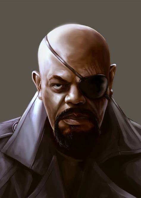 Создать мем: nick fury, ultimate ник фьюри, герои марвел