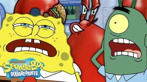 Create meme: sponge Bob square, spongebob the secret, giphy spongebob