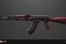 Создать мем: ак 74 кубум, ak-47 knife black, assault rifle