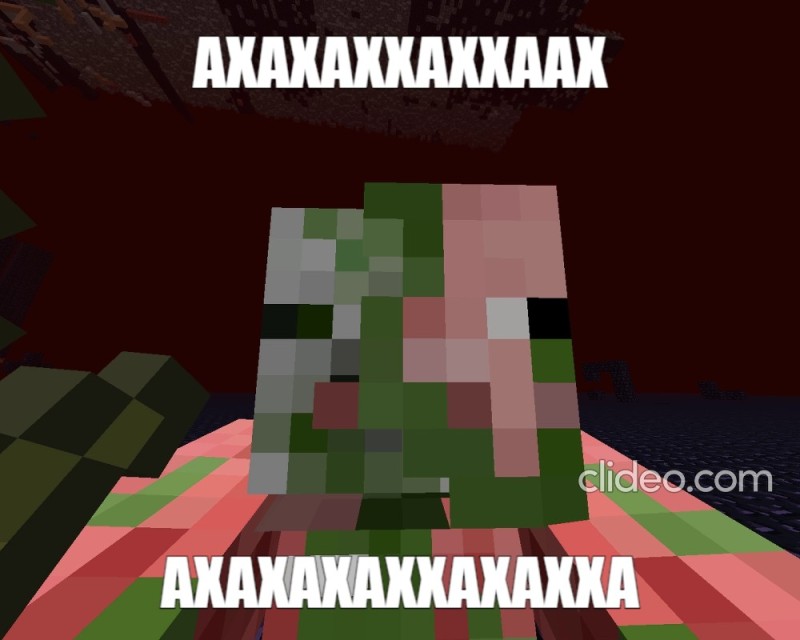 Create meme: zombie pigman minecraft, Minecraft zombie pigman, Minecraft zombie pig