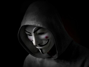 Create meme: guy Fawkes hacker, anonymous in the hood, hacker anonymous