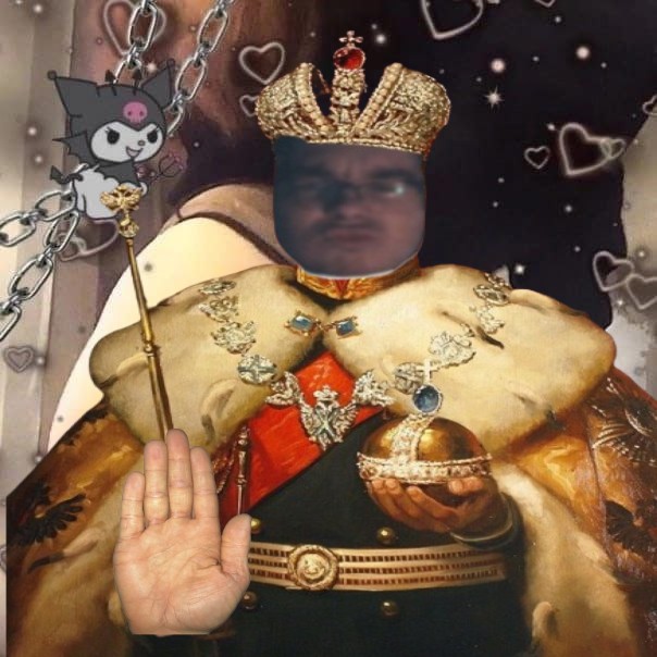 Create meme: The tsar is an autocrat, an emperor, Nicholas II Emperor, Nicholas 2 in the crown of the Russian Empire