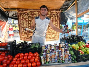 Create meme: plants, fruits vegetables, Uzbekistan