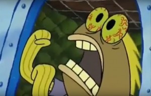 Create meme: Sponge Bob Square Pants, spongebob chocolate, chocolate spongebob meme