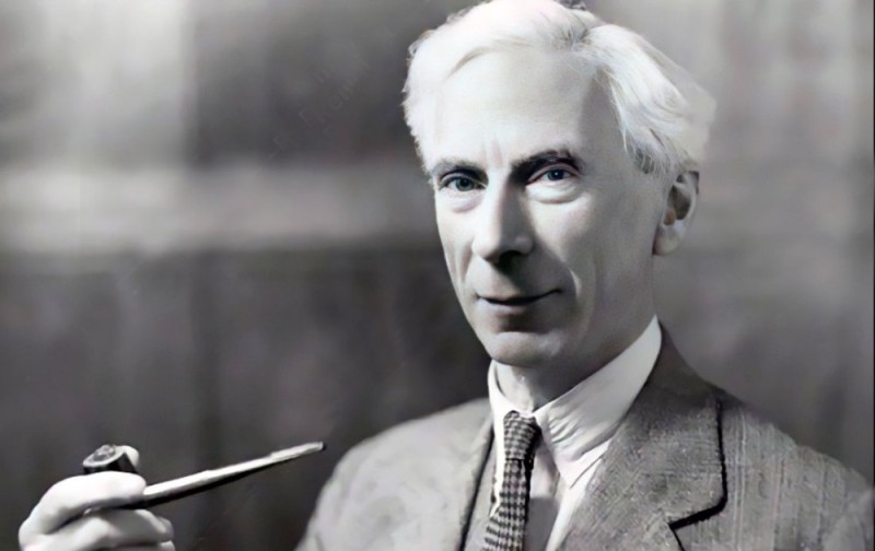 Create meme: bertrand russell, bertrand Russell, Bertrand Russell and Wittgenstein