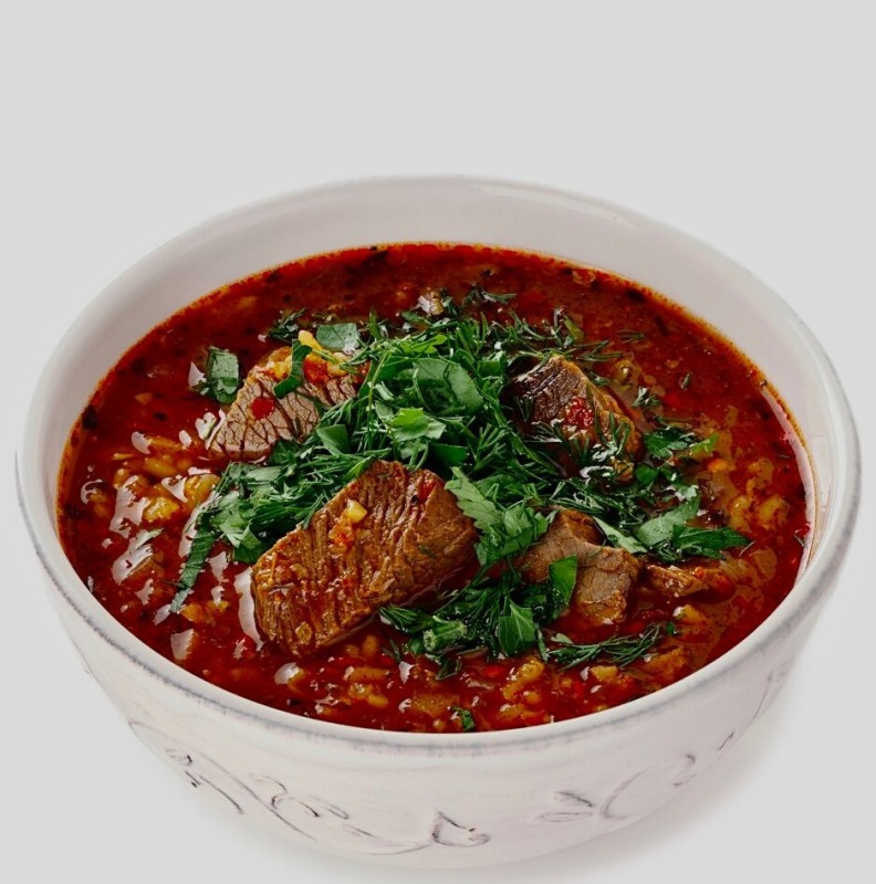 Создать мем: харчо, суп рамен с говядиной, харчо грузинский