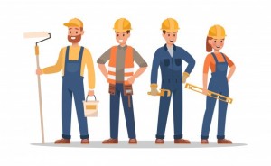 Create meme: worker, Builder, construction worker