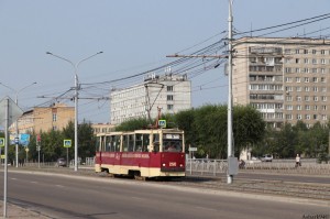 Создать мем: трамвай и троллейбус, tatra t3su 1207 ижевск, 13 трамвай новосибирск