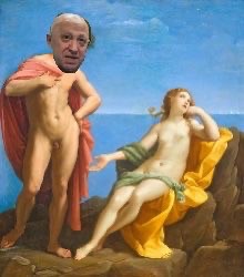 Create meme: and the conversations were original, and the conversations were a meme, Bacchus and Ariadne by Guido Reni