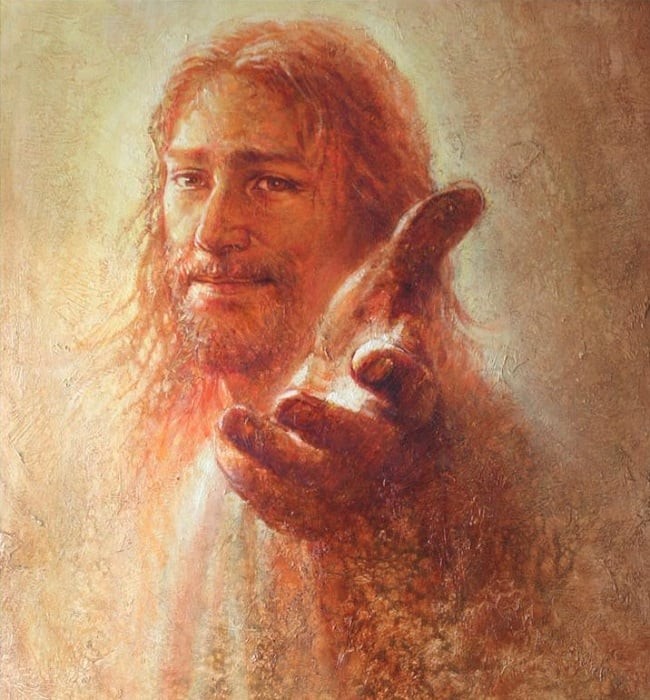 Create meme: Jesus is god, jesus jesus, The painting of Jesus