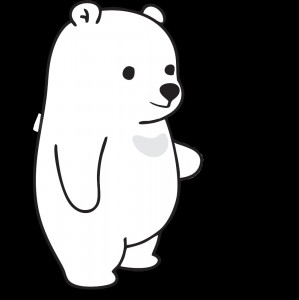 Create meme: bare bears, we bare bears white bear, ice bear we bare bears