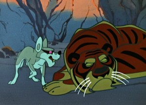 Create meme: Sherkhan, the tiger Sher Khan and the Jackal, Mowgli cartoon 1973 Sherkhan