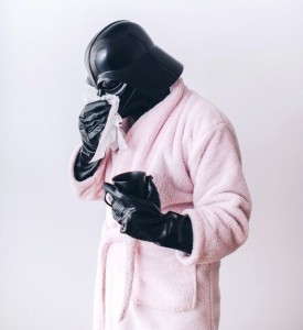 Create meme: Wallpapers Darth Vader in a Bathrobe, fashionable Darth Vader, Darth Vader scarf