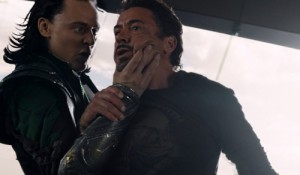 Create meme: Loki, iron man, the Avengers