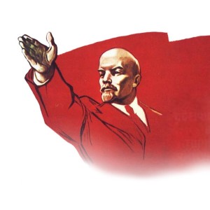 Создать мем: Владимир Ильич Ленин, ленин с рукой вперед, учиться учиться и еще раз учиться