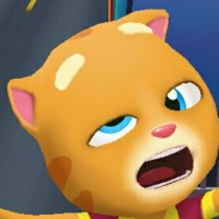 Создать мем: talking tom, говорящий том бег за золотом, том за золотом джинджер