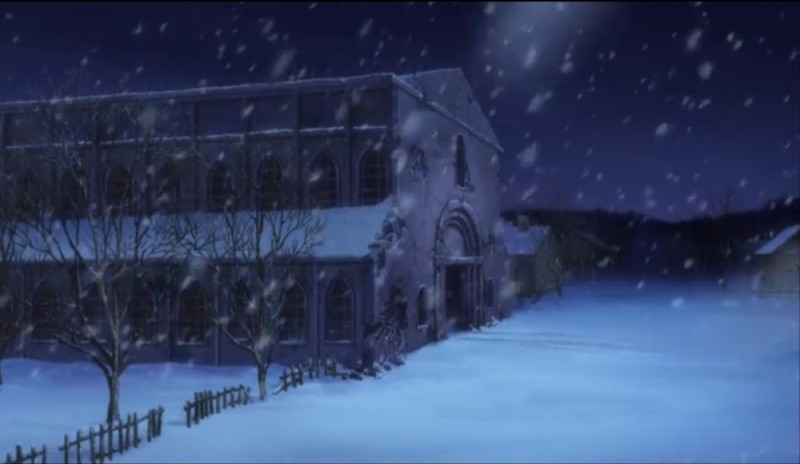 Create meme: anime, anime backgrounds, The dark village of anime