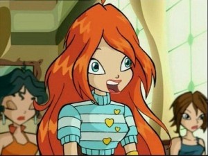 Create meme: winx bloom, winx bloom face, winx club