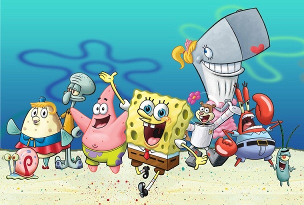 Create meme: heroes spongebob names, the characters of sponge Bob, sponge Bob square pants 