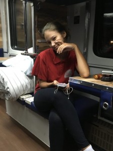 Create meme: sleeping in bus, fashionistas of the Moscow metro, train