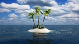 Создать мем: остров татышев, lonely island, мировой океан