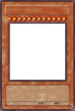 Create meme: yugioh card template, yugioh card maker, yugioh card