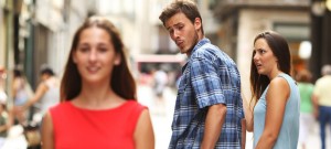 Create meme: distracted boyfriend meme, distracted boyfriend, meme the wrong guy