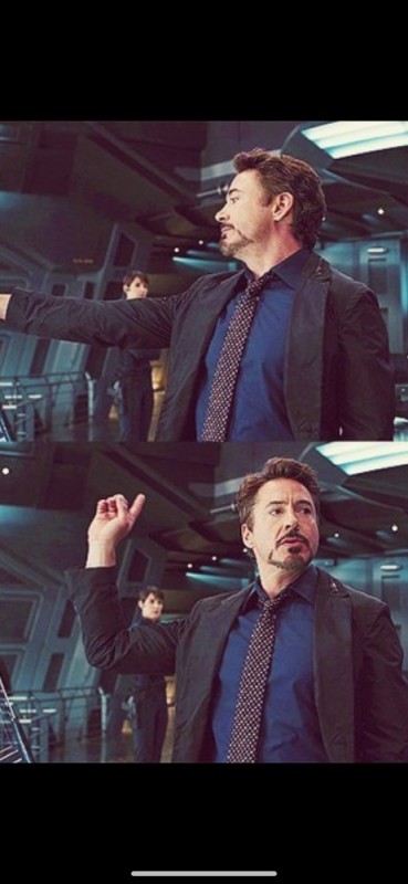Create meme: a frame from the movie, the Avengers 2012, the Avengers Tony stark