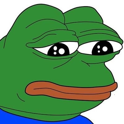 Создать мем: грустная лягушка, грустная жаба, пепе жаба
