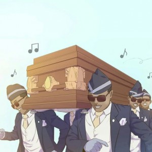 Создать мем: коффин данс, танцующие носильщики гробов, coffin dance