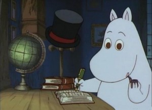 Create meme: the adventures of Moomin season 1 episode 1, Mumiy Troll cartoon, Moomin