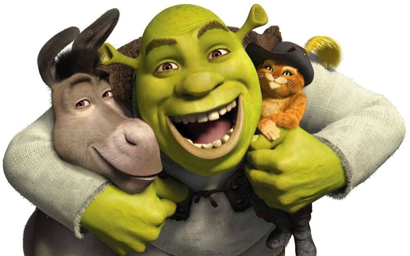Create meme: Shrek , shrek with a donkey, Shrek Shrek