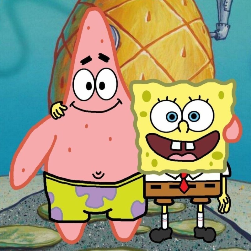 Create meme: Patrick from spongebob, cartoon spongebob, sponge Bob square pants 