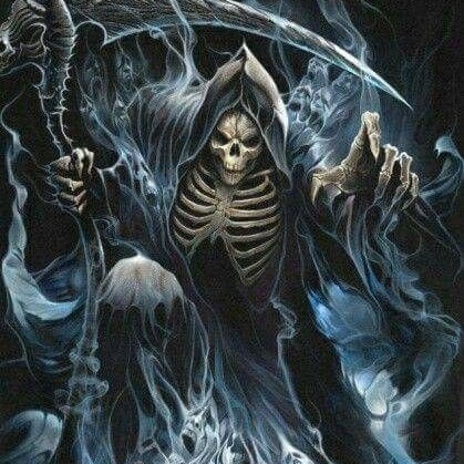 Create meme: grim reaper live wallpaper, grim reaper , skeleton with a scythe