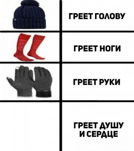 Create meme: warm hands, warm hands, warm head, warms the soul meme