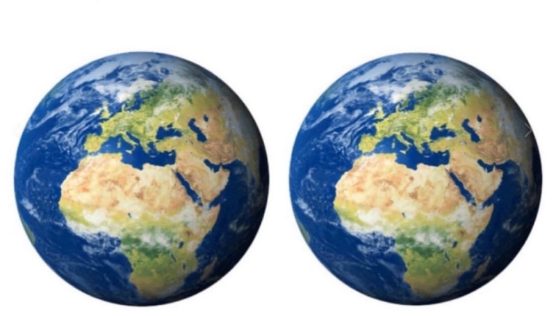 Create meme: the globe , land , planet earth on white background
