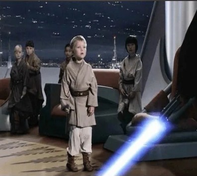 Create meme: Anakin Skywalker The Dark Side, star wars, Anakin skywalker padawan
