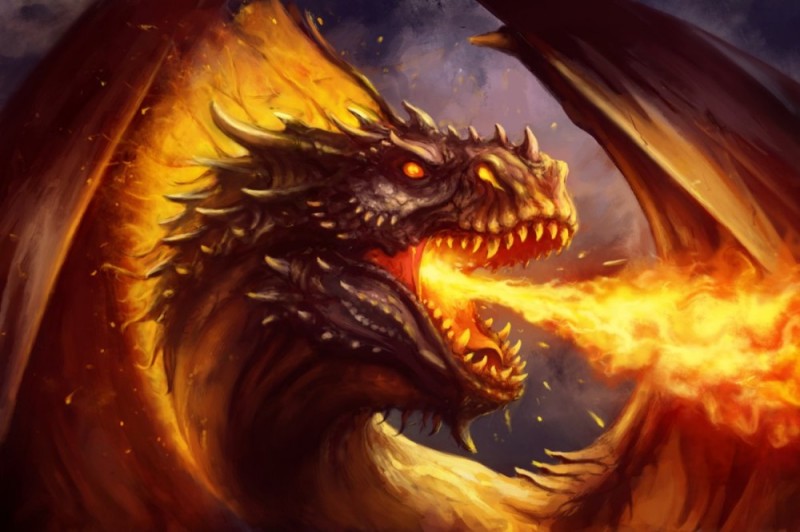 Создать мем: дракон арт, dragon, драконы