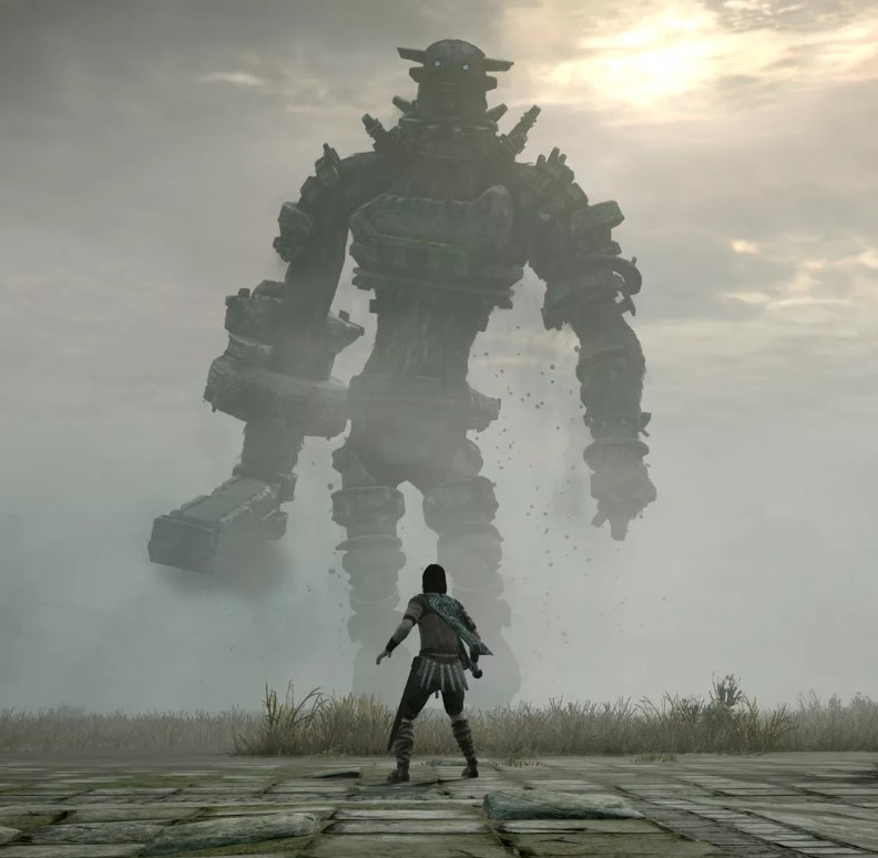 Создать мем: shadow of the colossus gameplay, shadow of the colossus ps 4, shadow of the colossus 2018