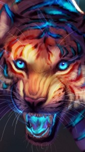 Create meme: tiger, tiger art