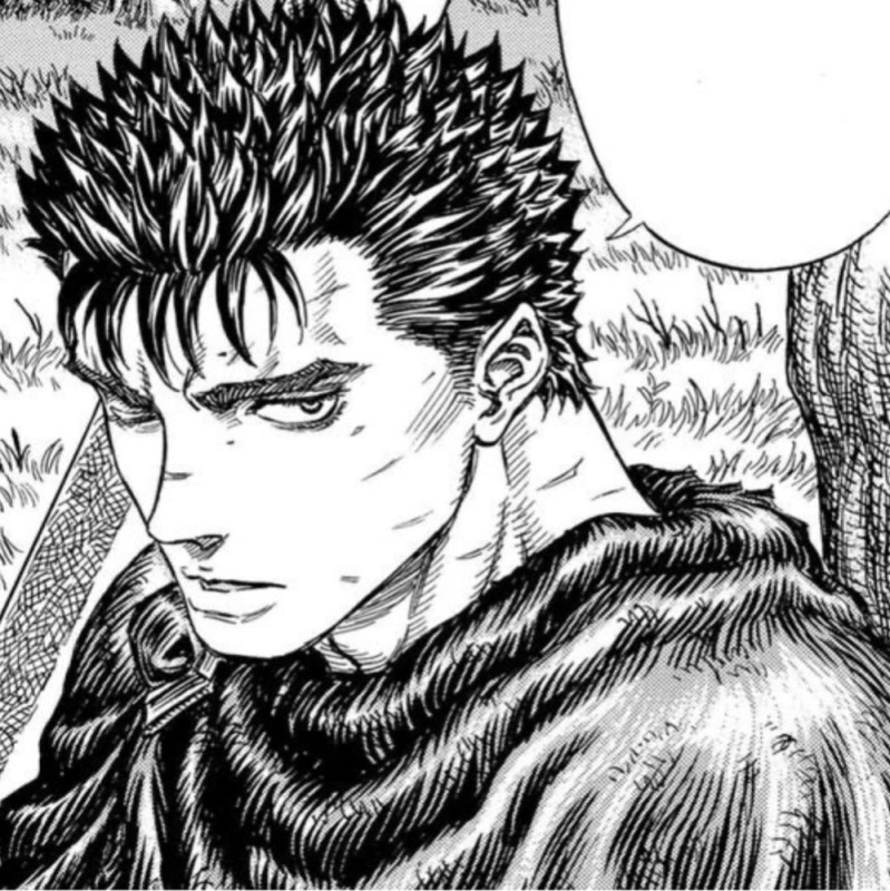 Create meme: Berserker, berserk gats, berserk manga gats rage